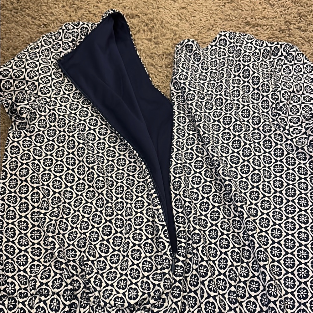 Talbots Patterned Jumpsuit - Picture 4 of 6